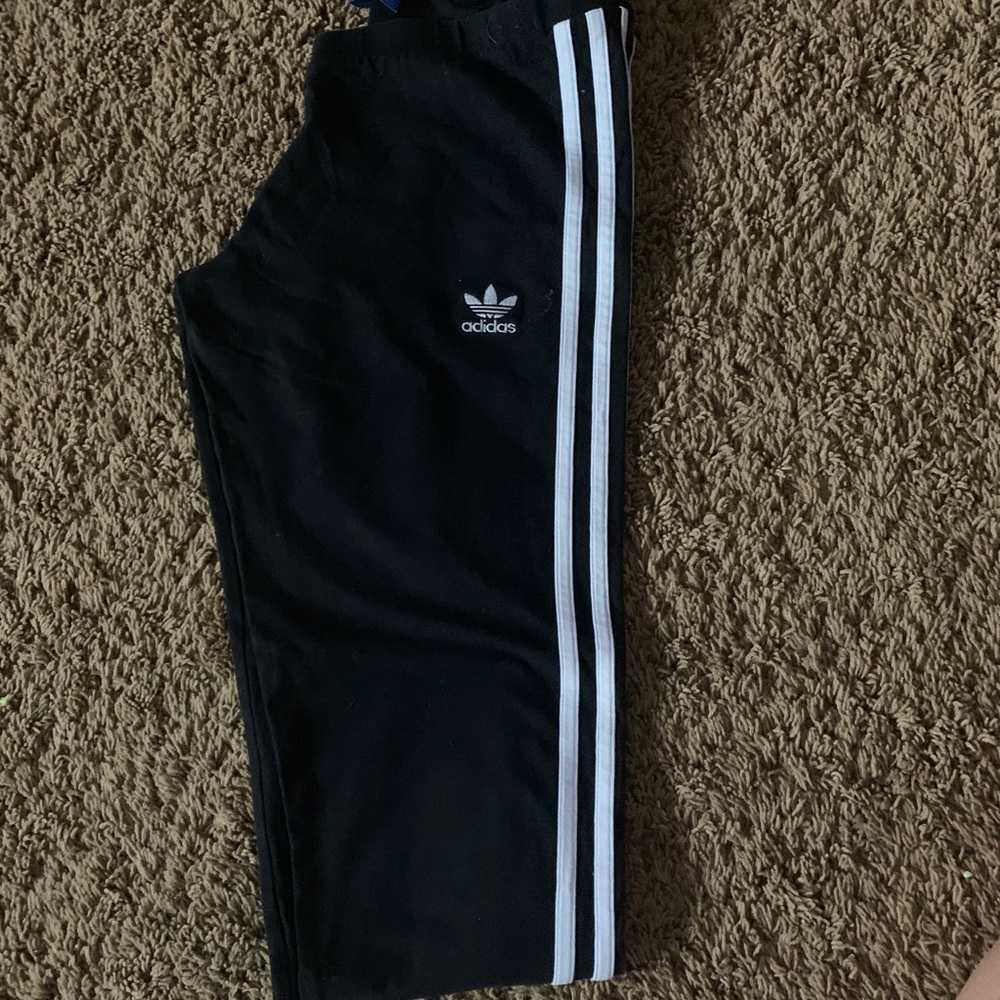 ADIDAS STRIPED LEGGINGS